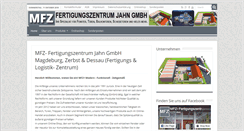 Desktop Screenshot of mfz-jahn.de